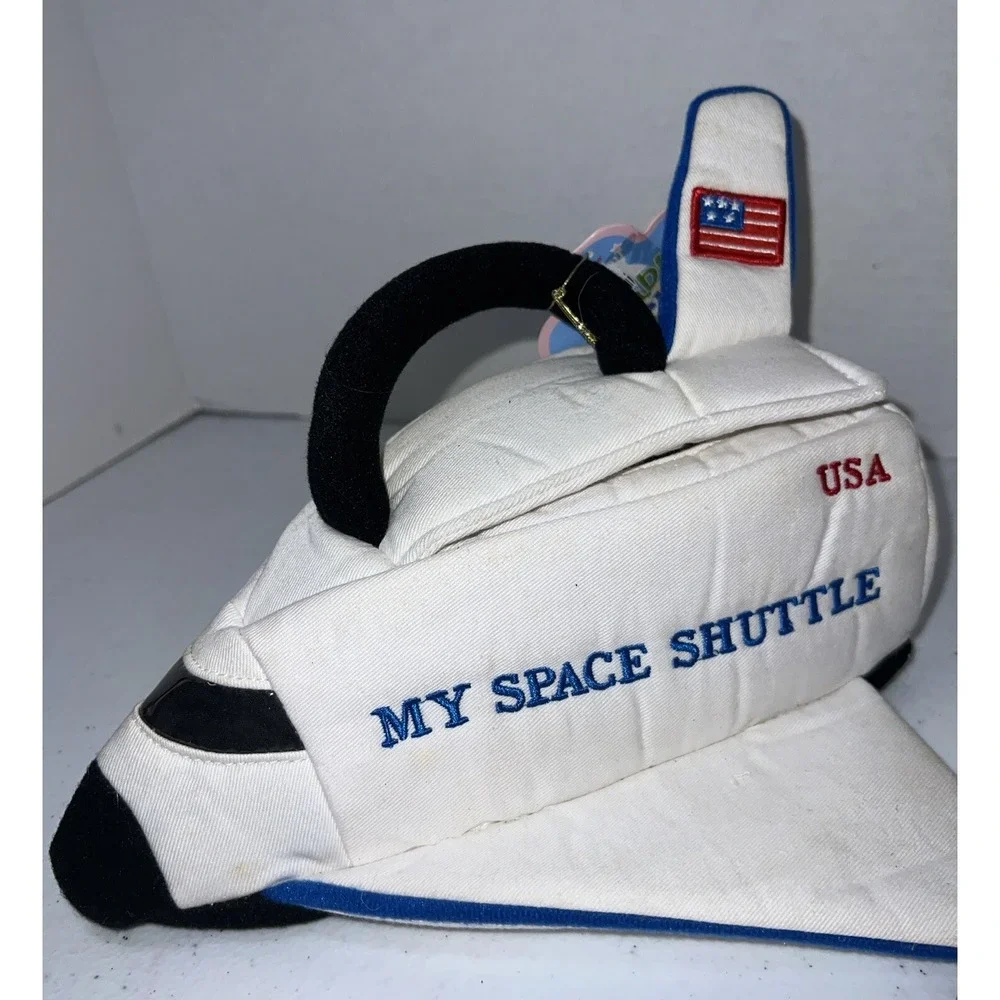 Aurora Baby Talk My Space Shuttle USA Plush Playset & Case, Finger Puppets